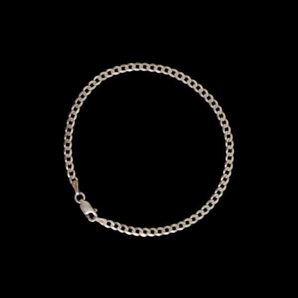 Pulseira de Prata Grumet 2 mm